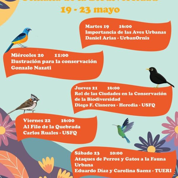 Charlas por la Semana de la Biodiversidad 2020